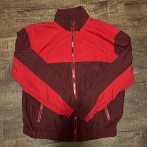 Forever 21 red and burgundy jacket